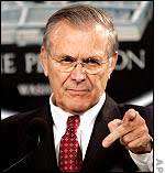 Secretary of Defense Donald Rumsfeld