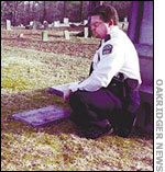 Sheriff Massengill, sisters' grave