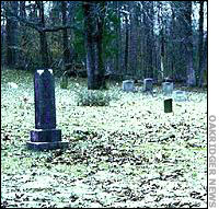 Powder Brown, new grave site